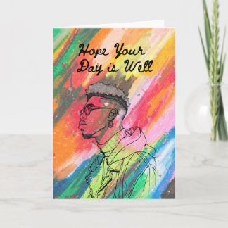 Hope Your Day Is Well – Encouraging Greeting カード