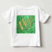 HopeTシャツ（前面および背面） ベビーTシャツ (裏面)