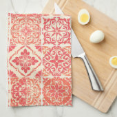 Hopia Orange キッチンタオル (四つ折り)