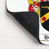 HOPKINSの家紋- HOPKINSの紋章付き外衣 マウスパッド (コーナー)