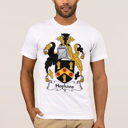 Hopkinsの家紋 Tシャツ (正面)