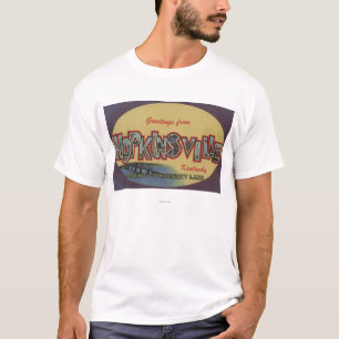 Hopkinsville、ケンタッキー-大きい手紙場面 Tシャツ
