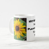 HOPONOPONOのコレクションは英語を襲います コーヒーマグカップ (正面左)