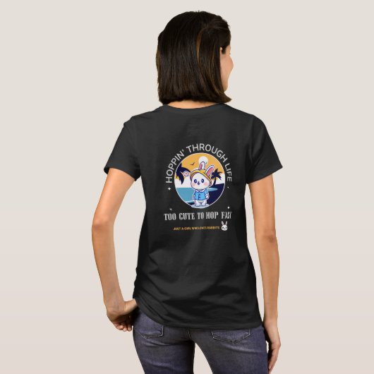 Hoppin’ Through Life Tシャツ (裏面フル)