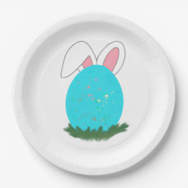 Hopping down the Bunny trail! ペーパープレート