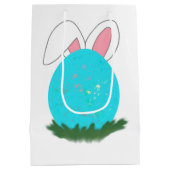 Hopping down the Bunny trail! ミディアムペーパーバッグ (裏面)