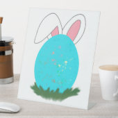 Hopping down the Bunny trail! 台座サイン (インサイチュ)