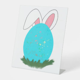 Hopping down the Bunny trail! 台座サイン