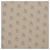 Hoppityのホツプのバニー ファブリック (見本)