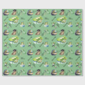 Hoppy Birthday ラッピングペーパー (フラット)