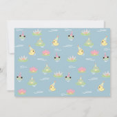 Hoppy Birthday Kids Photo Party Invitation 招待状 (裏面)