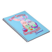 Hoppy Easter Everybunny and gnome ノートブック (右側)