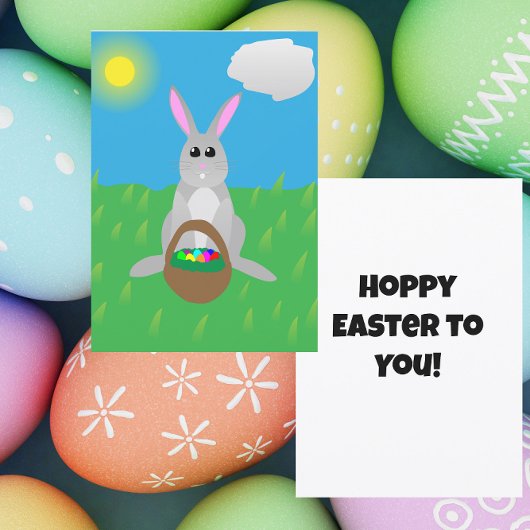 Hoppy Easter! Flat シーズンカード