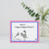 Hoppy Easter Postcard シーズンポストカード (スタンド正面)
