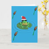 Hoppy Holidays! カード (黄色い花)