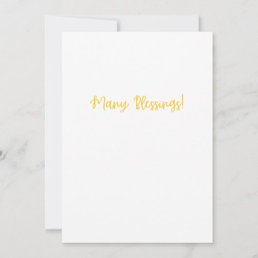 Hoppy Ostara Greeting Card 🐇 招待状 (裏面)