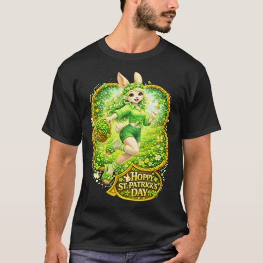 Hoppy St Patricks Day Tシャツ (正面)