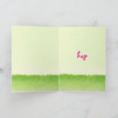 Hoppy Tails & Easter Trails Funny Goodog シーズンカード (内部)