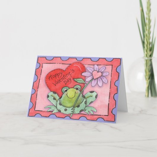 Hoppy Valentine's Day - Greeting Card シーズンカード (正面)