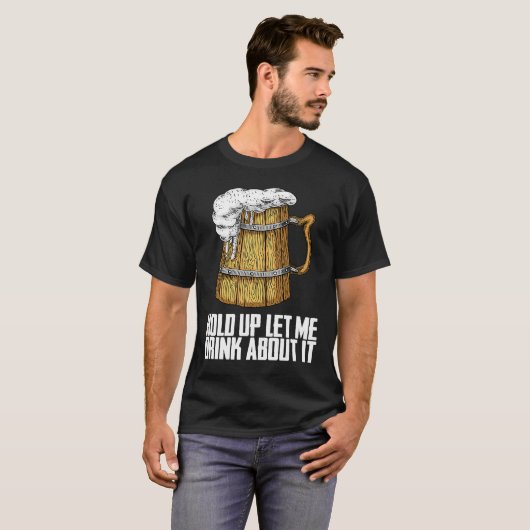 Hops  Brewery  Brewing Tシャツ (正面フル)
