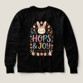 Hops & Joy Easter Shirt for Kids (デザイン背面)