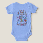 Hops & Joy Easter Shirt for Kids (デザイン裏面)