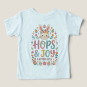 Hops & Joy Easter Shirt for Kids (デザイン裏面)