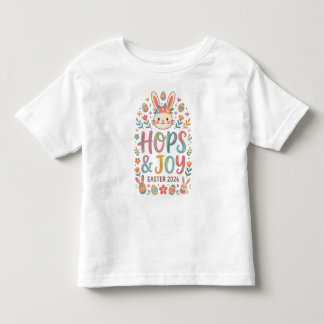 Hops & Joy Easter Shirt for Kids トドラーTシャツ