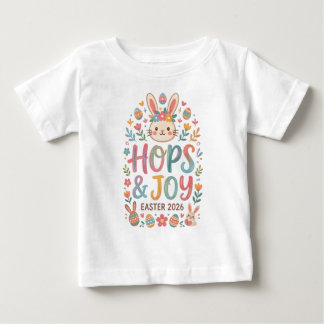 Hops & Joy Easter Shirt for Kids ベビーTシャツ