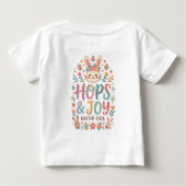 Hops & Joy Easter Shirt for Kids ベビーTシャツ (裏面)