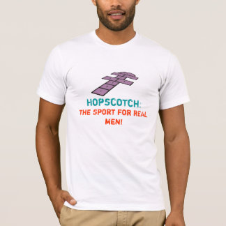 Hopscotch、REAL人のワイシャツのためのスポーツ Tシャツ