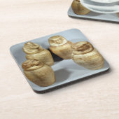 Hor irオウム、Saite (アラバスター)のカノプス壺 コースター (左側)