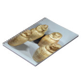 Hor irオウム、Saite (アラバスター)のカノプス壺 ノートブック (左側)