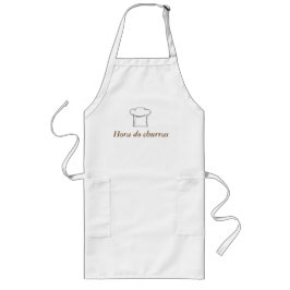 Hora do churras avental ロングエプロン