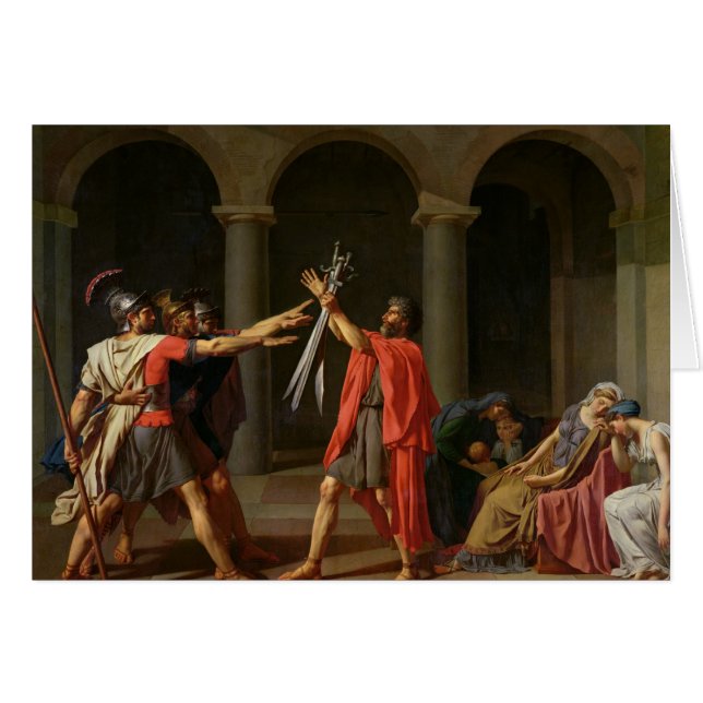 Horatii 1784年の宣誓 (正面横)
