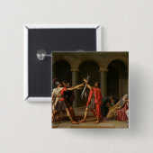 Horatii 1784年の宣誓 缶バッジ (正面&裏面)