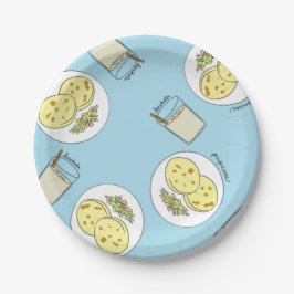 Horchata y Pupusasの紙皿 ペーパープレート