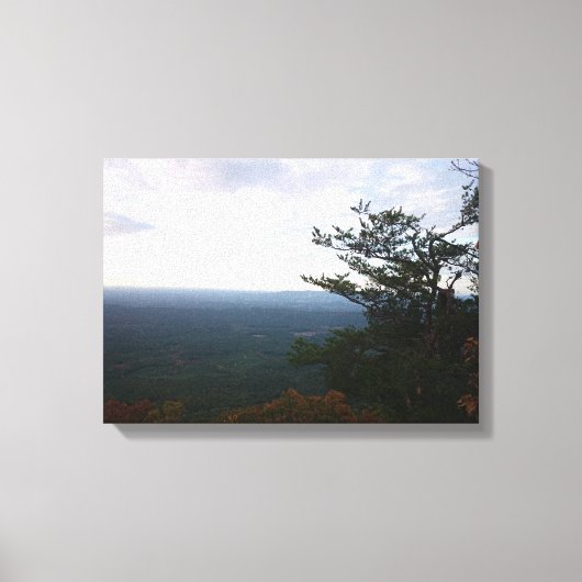 Horizon From山Cheaha in Autumn Canvas Print キャンバスプリント (正面)