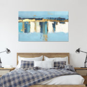 Horizon in Quiet Balance キャンバスプリント (インサイチュ (寝室))