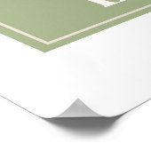 Horizontal Affirmation Wall Art – You Are Allowed  ポスター (角)