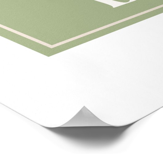 Horizontal Affirmation Wall Art – You Are Allowed  ポスター (角)