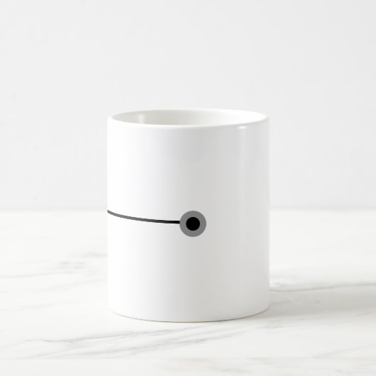 Horizontal Anchor Mug コーヒーマグカップ (中央)