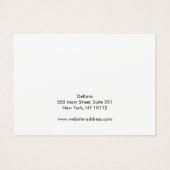 Horizontal Logo White Hair Clip Display (裏面)