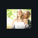 Horizontal Newlywedsの結婚Photo Loveスクリプト キャンバスプリント<br><div class="desc">横型祝ニューリュウズのフォトラブスクリプトキャンバス印刷で結婚、あなたの特別な日の愛と喜び。このカスタムキャンバスは、あなたの写真を不滅にお気に入りのし結婚、永遠に思い出を大切にしてくれる。「愛」エレガントという言葉に使われるトレンディーフォントは、洗練されたtouchをキャンバスに加え、深いの絆とパートナーとのコミットメントを象徴する。スクリプトの種類は、背景に黒い透明度を付けて考え深く設計されており、背景に対して選択したイメージと読みやすさと調和を確保する。このカスタマイズキャンバスは、あなたの最も大切な写真と結婚、あなたの大きな一日の魔法の瞬間をキャプチャする。新婚の人々に最適な贈り物を提供し、彼らが見るたびに結婚式の日の喜びと幸せを再現する。ストレッチされたキャンバスは高品質耐久性と耐久性に優れたプリントを提供し、美しく耐久性のあるホームデコールの追加を可能にする。リビングつるや寝室など特別な場所で、一緒に愛を思い出させるためのもの。あなた自身のためか保ら特別な誰かにそれを贈るから、私たちのHorizontal NewlywedsのPhoto Love Script Canvas Printは、あなたの思い出を真に芸術的型枠に保存するための時間を超えて有意義な方法である。</div>