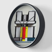 Horloge art abstrait 壁時計 (傾斜)