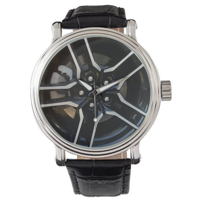 Horloge Auto mustang california 腕時計 (正面)