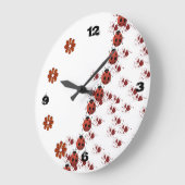 horloge coccinelle ラージ壁時計 (傾斜)