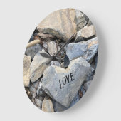 horloge coeur de pierre  ラージ壁時計 (傾斜)