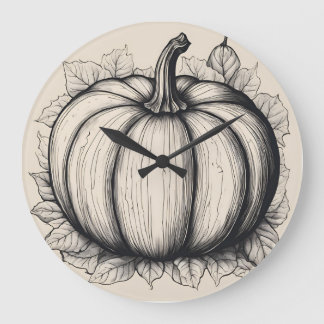Horloge d'autome ラージ壁時計