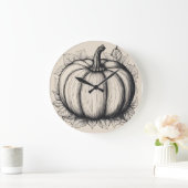 Horloge d'autome ラージ壁時計 (ホーム)